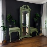 Large Corner Curio & Nightstands / End Tables 3pc Set Solid Wood New in Kingwood, Texas