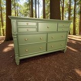 Huge Bedroom Dresser Solid Wood 70x20x44 New in Kingwood, Texas
