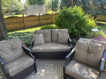 4 piece  outdoor wicker furniture set in Joliet, Illinois