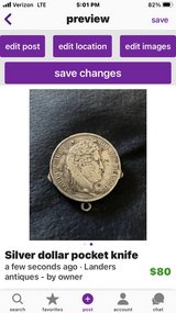 Collectible Silver Coin in Yucca Valley, California
