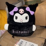 Black Kuromi Furry Kitty Back pack in Chicago, Illinois