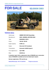 HMMWV M1113 ECV Avenger Special Forces in Ramstein, Germany