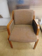 Vintage Bentwood Upholstered Arm Chair, for Office or Home in Oswego, Illinois