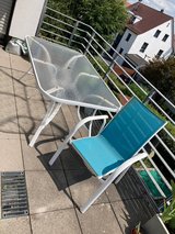 Balcony or Deck Table plus 6 chairs in Stuttgart, GE
