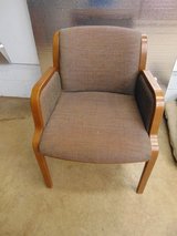 Vintage Bentwood Upholstered Arm Chair, for Office or Home in Yorkville, Illinois
