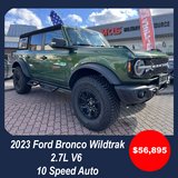 2023 Ford Bronco Wildtrak - U.S Spec in Clarksville, Tennessee