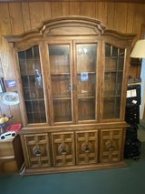 Large Oak China Cabinet in Pleasant View, Tennessee