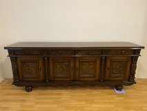 Large, Hand-Carved Sideboard – Solid & Decorative (Mackenbach 67686) in Ramstein, Germany
