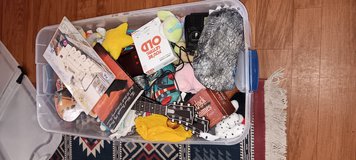 Toy box full of toys in Alamogordo, New Mexico