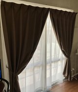 Black out curtains Excellent condition in Okinawa, Japan