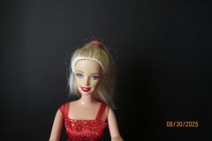 2005 Barbie Ballet Star Ballerina Dancer Red & Gold Dress Tutu Mattel Blonde in Warner Robins, Georgia