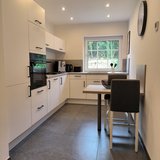 TLA/TDY ground floor 2BR 2BA w/ office, balcony & yard, 5min to LRMC [ref: ZM27] in Ramstein, Germany