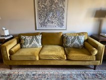 Velvet Sofa Lightly Used in Alamogordo, New Mexico