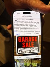 Garage Sale in Fort Polk, Louisiana