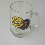 AUTHENTIC Vintage 1975 MLB All Star Game Milwaukee Glass Mug NOS in Chicago, Illinois