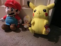 3 Nintendo plush in Beaufort, South Carolina