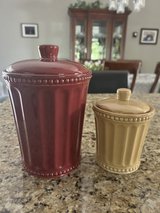 2 piece ceramic canister set in Travis AFB, California