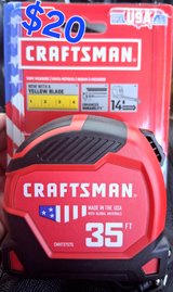 CRAFTSMAN 35'  Measuring Tape in Warner Robins, Georgia