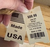 Flag, Wood in Hemet, California