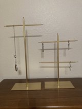 set gold tone necklace/bracelet stands in Kingwood, Texas