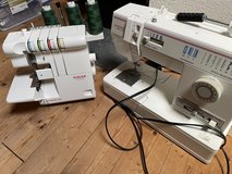 Ultralock.- and sewing machine Singer 120 Volt in Grafenwoehr, GE