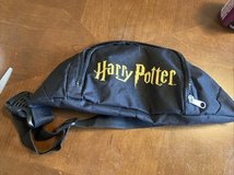 Harry Potter Classic Black Fanny Pack Zipper Pouch 2 Compartments Hip Bag Tote in Fort Campbell, Kentucky