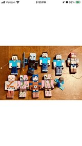 Minecraft Action Figures Lot of Collectible in Fort Campbell, Kentucky