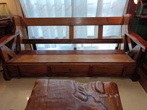 Solid Wood Couch in Okinawa, Japan