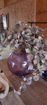 Large purple vase in Alamogordo, New Mexico