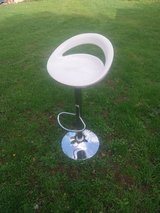 Swivel Bar Stool, white smooth polished easy clean stool in Lakenheath, UK