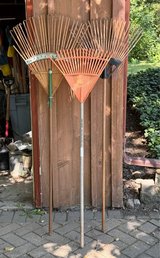 3 Garden Rakes, for garden use or garden art in Naperville, Illinois