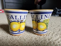 Vintage Deruta Limoncello Pallini Cups/Shot glasses in Fort Rucker, Alabama