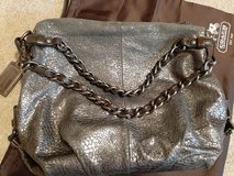 COACH Metallic Silver Shoulder Bag in Fort Rucker, Alabama