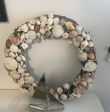 Shell wreath in Plainfield, Illinois