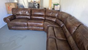 Leather 5 peace sectional sofa in Ramstein, Germany