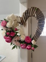 Heart Wreath in Aurora, Illinois
