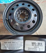 Car tire rims 14" universal in Plainfield, Illinois