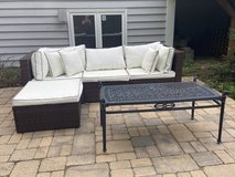 Wicker outdoor furniture in Aurora, Illinois