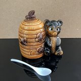 Vintage Ceramic Honey Pot Jar with Bear in Aurora, Illinois