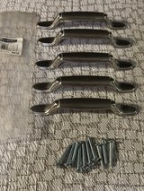 5 Satin Nickel Cabinet Pulls Handles in Aurora, Illinois