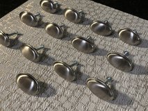 13 Satin Nickel Oval Drawer Cabinet Pulls in Aurora, Illinois