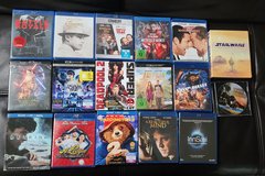 17 x BlueRay US Movie New/Used Star Wars Complete Saga in Stuttgart, GE
