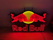 RedBull LED/Neon large display sign in Okinawa, Japan