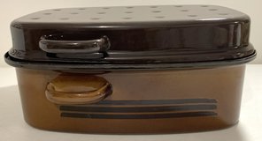 SALE PENDING - Vintage Heavy Duty Roasting Pan - Enamelware Roaster with Lid in Orland Park, Illinois
