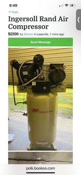 Ingersoll Rand Air Compressor in Leesville, Louisiana