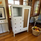 Large Antique Wardrobe Closet Armoire Dresser Cabinet 40x18x64 New Free Delivery in Kingwood, Texas