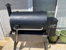 Traeger grill Wifi used ONCE. with $120 cover in Okinawa, Japan