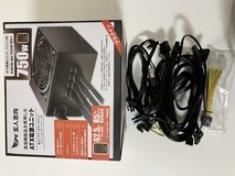 Brand New Kuroutoshiko KRPW-BK750W/85+ Power Supply – Unused in Okinawa, Japan
