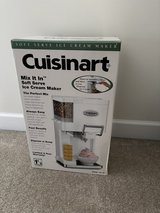 Cuisinart Mix It In Soft Serve Ice Cream Maker in Plainfield, Illinois