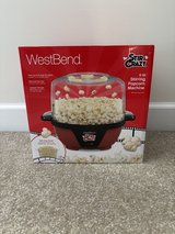 West Bend Stir Crazy Hot Oil Popcorn Popper, Popcorn Maker Machine with Large Serving Bowl Lid a... in Plainfield, Illinois